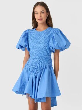 Aje | Dresses | Aje Rushes Raffia Fringe Knit Mini Dress | Poshmark